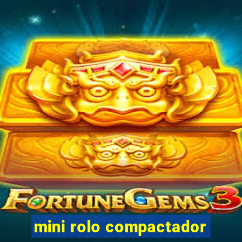 mini rolo compactador